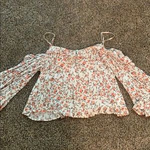 Off the shoulder blouse